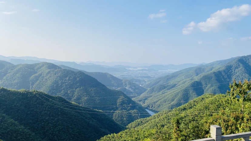 四明山观景台