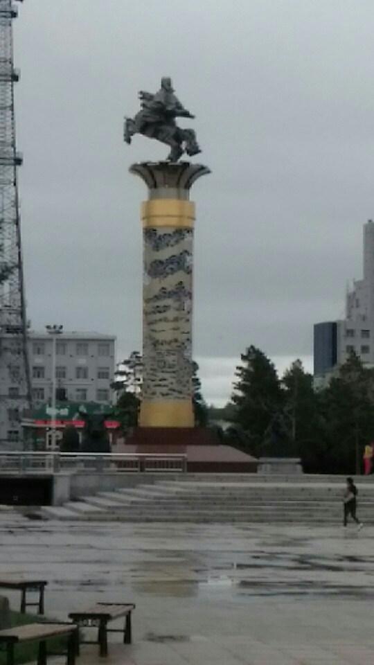 成吉思汗广场-天骄园雕像