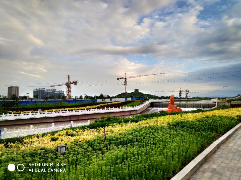 临泽县流沙河景区