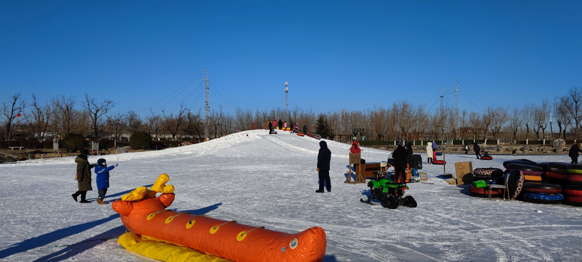 蟹岛滑雪图片